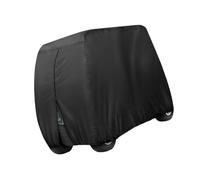 LLHCF Voiture de golf rigide pour 4 chaises 210D Tissu Immunpolyester Tissu surligné Approche Go Utility Véhicule Larmes Protection de camion immunogologue