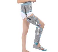 Llhdmeng Attelle universelle de fixation des articulations de la hanche pour la hanche et la cuisse et la sciatique, correcteur post-opératoire, stabilisateur de soutien des fractures de l'aine, pour