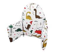 Llhqamt Coussin pour chaise haute, coussin pour chaise IKEA Antilop, coussin de siège, coussin gonflable intégré, doux et confortable, siège bébé plus confortable (mignon Dinosaur)