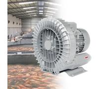 LLHTTDMBDFC Compresseur de canaux latéraux, ventilateur régénératif, pour bassins à poissons, piscines, 220 V/380 V, ventilateur industriel, régénératif, avec filtre à poussière (7,5 kW/380 V)