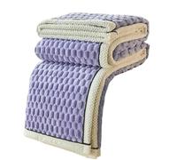 LLIDDAMES Couverture Polaire Couverture Chaude et Épaisse pour Canapé et Lit Couverture lestée Doux et Plaid Fausse Fourrure Plaid Chaude et Confortable pour Salon Camping Voyage(Purple,120 * 200cm)