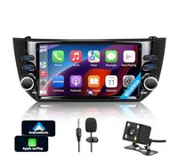 Lling Radio de Coche pour Fiat Punto (2010-2016) / Linea (2012-2015) Wireless CarPlay & Android Auto Stereo Auto Bluetooth avec Écran Tactile 7 Pouces FM/GPS/SWC/Mirror Link