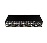 LLINthy 8Input 1 Output Video Switcher Selectors for Fiability Source Management Media Devices Education A V Equipment