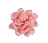 LLINthy Accessoires Camélia Délicat Multi-Couches Tissu Fleur Cheveux Vêtements Embellissements Fournitures Artisanat pour les amateurs d'art du tissu