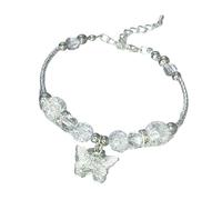 LLINthy Alliage unique mettant en valeur un joli motif papillon, chaîne de poignet élégante, idéale pour un usage quotidien ou un événement spécial