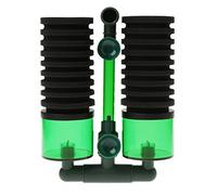 LLINthy Aquariophilie Biochimique Filtre éponge silencieux Bio-éponge Mousse avec 2 ventouses Ensemble de décorations pour aquarium