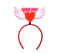 LLINthy Bandeau festif pour la Saint-Valentin - Thème de l'amour - Pour enfants et filles - Accessoire élégant pour le visage