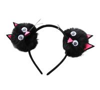 LLINthy Bandeau unique 3D citrouille et chauve-souris pour Halloween en tissu doux pour enfants et adultes