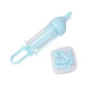 LLINthy Biberon multi-usage avec tétons pour nouveau-nés Transparence Indicateurs de lait Seringues Mangeoires à lait pour chatons Chiots Biberon d'allaitement