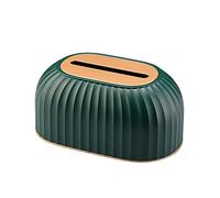 LLINthy Boîte de rangement pour serviettes de comptoir - Distributeur de mouchoirs rayés - Facile à utiliser