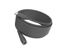 LLINthy Câble de charge étanche USB C mâle vers petit DC 5,5 x 2,1 mm femelle pour rallonge extérieure Cordon de connexion électronique 50 cm-10 m