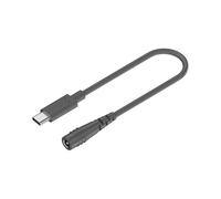 LLINthy Câble de charge étanche USB C mâle vers petit DC 5,5 x 2,1 mm femelle pour rallonge extérieure Cordon de connexion électronique 50 cm-10 m