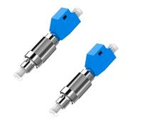 LLINthy Connecteur fibre optique mâle vers femelle - Compteur de puissance - Localisateur visuel de défauts - Accessoires réseau - Faible perte d'insertion - Adaptateur de fibre