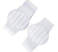 LLINthy Couvre-chaussures de football en silicone antidérapant épais avec prise en main renforcée pour hommes, femmes, adultes, enfants, Couleur transparente., Taille unique