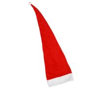 LLINthy Décoration de Noël, chapeau de Père Noël, fête costumée, décoration saisonnière pointue, rassemblement de famille, couvre-chef festif