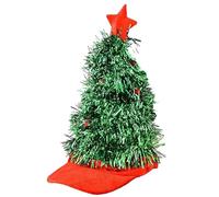 LLINthy Décoration de Noël, chapeau de Père Noël, fête costumée, décoration saisonnière pointue, rassemblement de famille, couvre-chef festif