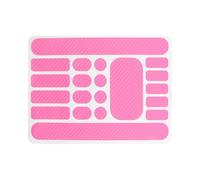 LLINthy Étiquette de protection de cadre de vélo personnalisable en PVC contre la poignée pour tube de descente de chaîne Plusieurs choix de formes nombreuses couleurs de cadre de vélo Defender