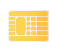 LLINthy Étiquette de protection de cadre de vélo personnalisable en PVC contre la poignée pour tube de descente de chaîne Plusieurs choix de formes nombreuses couleurs de cadre de vélo Defender