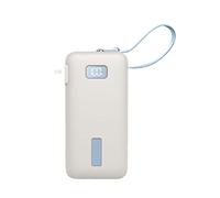 LLINthy Étui de protection robuste résistant aux chocs et design élégant, facile à transporter pour Anaker 10 000 mAh en silicone Power Institution