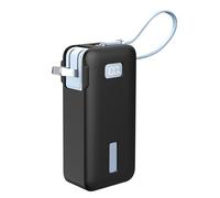 LLINthy Étui de protection robuste résistant aux chocs et design élégant, facile à transporter pour Anaker 10 000 mAh en silicone Power Institution