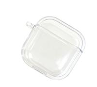 LLINthy Étui de protection transparent pour écouteurs FreeClip 2 - Structure légère - Anti-usure quotidienne - Mousqueton