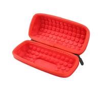 LLINthy Étui de transport de qualité supérieure pour haut-parleurs, idéal pour les voyages et les aventures, coque intérieure floquée souple, étui de transport rigide