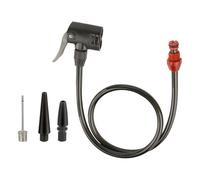 LLINthy Extension de pompe à vélo - Valves de gonflage pour pompes à air de vélo - Tuyau d'extension de tuyau d'air - Tube d'extension de vélo