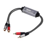 LLINthy Isolateur de bruit 2 voies de qualité studio pour éliminer les interférences électriques dans les maisons, le cinéma, éliminateurs professionnels