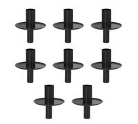 LLINthy Lot de 4/8 supports en métal pour insertion de bouteille de vin, chandelier, adaptateur, centres de table, décorations