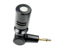 LLINthy Microphone stéréo 3,5 mm pour studios et entretiens Microphone pour smartphones et ordinateurs en métal