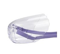 LLINthy Muselière anti-morsures pour chats Muselière pour toilettage bouche respirante en PVC transparent