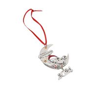 LLINthy Pendentif arbre commémoratif pour nouveau-né 1er Noël - Décoration de fête faite à la main - Décoration de Noël