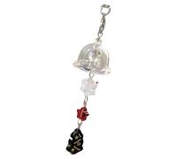 LLINthy Pendentif flocon de neige en acrylique fait à la main - Accessoire coloré pour téléphone - Améliore l'esprit des vacances et les styles individuels - Décoration festive