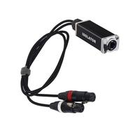 LLINthy Rallonge XLR à 2 canaux avec stabilité améliorée pour équipement et home cinéma (118) amplificateurs de son professionnels