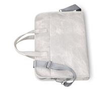 LLINthy Sac à bandoulière décontracté pour ordinateur portable de 14" - Construction résistante à l'eau - Plusieurs poches d'organisation - Sangles amovibles - Pour le bureau, l'université, les