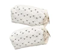 LLINthy Sac d'école extensible avec compartiments de rangement pour tiroirs, fermeture éclair lisse pour stylos, cosmétiques, accessoires, sac de papeterie multifonction spacieux