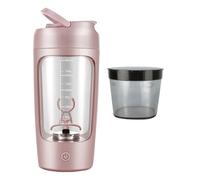 LLINthy Shaker électrique avec compartiment à poudre 650 ml - Mélangeur rechargeable pour shaker portable