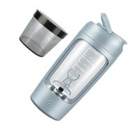 LLINthy Shaker électrique avec compartiment à poudre 650 ml - Mélangeur rechargeable pour shaker portable