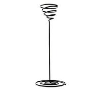 LLINthy Support de pot de fleurs en fer noir pour base d'ananas