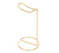 LLINthy Support moderne en métal pour écouteurs pour espaces de travail attrayants pour la maison ou le bureau, décoration de bureau, support d'affichage pour casques d'écoute, accessoire de bureau