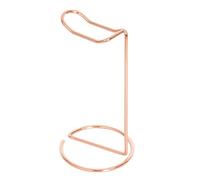 LLINthy Support moderne en métal pour écouteurs pour espaces de travail attrayants pour la maison ou le bureau, décoration de bureau, support d'affichage pour casques d'écoute, accessoire de bureau