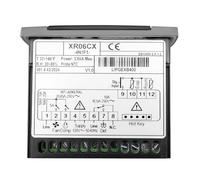 LLINthy Thermostat haute sensibilité pour congélateurs commerciaux, petits réfrigérateurs, double sonde pour une régulation précise de la température, thermostat de congélateur commercial