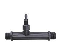 LLINthy Tube d'injecteur polyvalent noir pour irrigation d'engrais de jardin avec haute efficacité de mélange