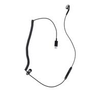 LLINthy Wireds Écouteurs USB type C à ressort pour la gestion des appels et des volumes pour la sécurité et l'entraînement