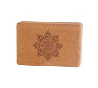 Lljsszr Bloc de Liège Brique d'exercice Accessoire Support Bois Structure Stable Antidérapante Adapté Aux Débutants Pilates Gym Intérieure, Style D