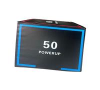 Lljsszr Boîte de Saut Pliométrique, équipement d'exercice de Saut Polyvalent et Haute Densité pour L'entraînement de Force et D'agilité en Salle D, Style G