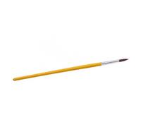 Lljsszr Brosse Manuelle pour Technicien ntaire Pointe Fine en Nylon Manche Jaune pour Application Porcelaine sur Prothèses Restaurations Céramiques, Style D
