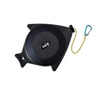 Lljsszr Corde de Sécurité de Canne à Pêche en PP Résistant Lanière Extensible et Ressort Solide INOX Boîte Pratique et Montage Rapide Fonction Maintien Sécuri, 40m