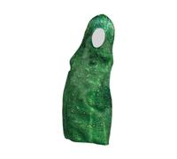 Lljsszr Costume de Performance Adulte Combinaison Corps Entier Déguisement de Légume Capuche Pratique Coton Impression Speckling Réaliste Silhouette Gonflée, Modèle Adulte
