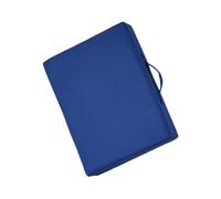 Lljsszr Coussin de Siège de Stade Matelas Assise Extérieure Rembourré avec Poignée Housse Détachable Étanche Mousse Polyester Utilisable pour Événements Sport, Bleu